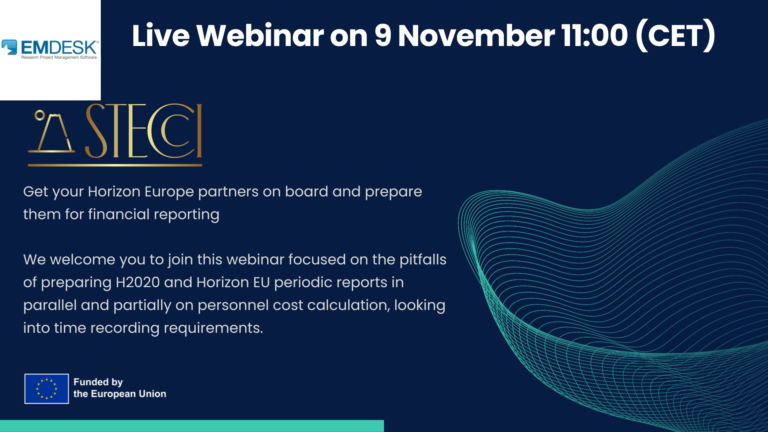 Live Webinar on Financial Reporting, 9 November 11:00 (CET)