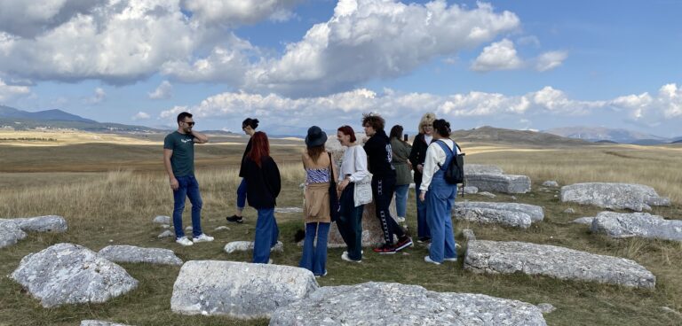 Field Visit | UDG Faculty of Culture and Tourism and Faculty of Arts Students, Žugića Bare, Montenegro, 7. October, 2024.