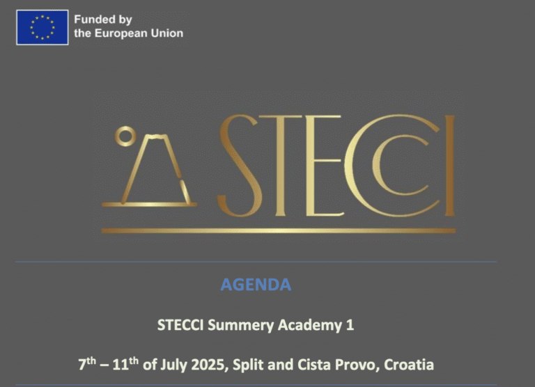 STECCI Summery Academy 1 AGENDA 7th – 11th of July 2025, Split and Cista Provo, Croatia